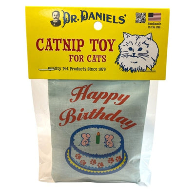 Dr. Daniel's Cat Happy Birthday Catnip Cat Toy - Pets Perfect