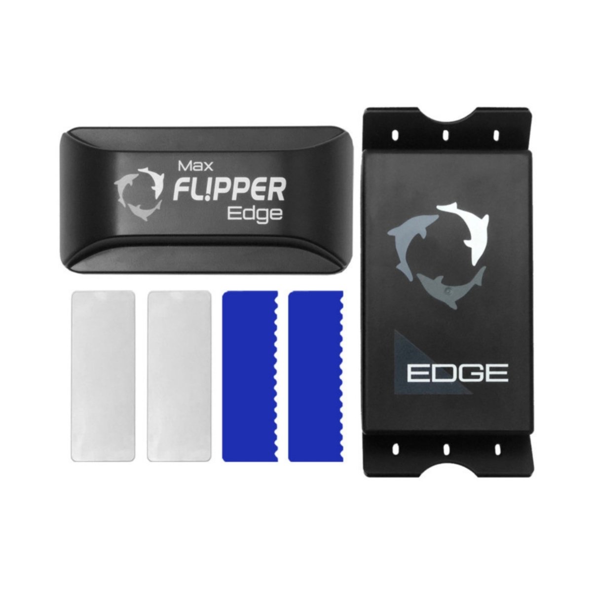 Flipper Cleaner Edge 2in1 Magnetic Floating Aquarium Algae Cleaner Max 1ea/One Size - Pets Perfect