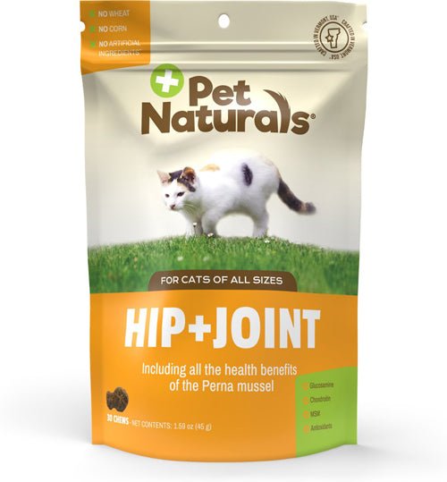 Pet Naturals Of Vermont Hip and Joint For Cats 30 Count - Pets Perfect