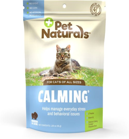 Pet Naturals Of Vermont Cat Chewable Calm 30Ct - Pets Perfect
