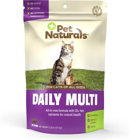 Pet Naturals Of Vermont Cat Daily Multi 30Ct - Pets Perfect