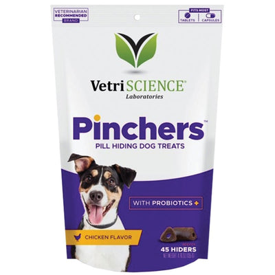 Vetriscience Dog Pinchers Pill Hiding Treat Chicken 4.73 Oz – Discontinued - Dog Health & Wellness