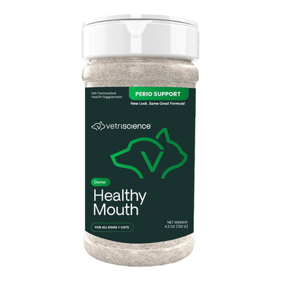 Vetriscience Dog Cat Perio Dental Powder, 4.2 oz