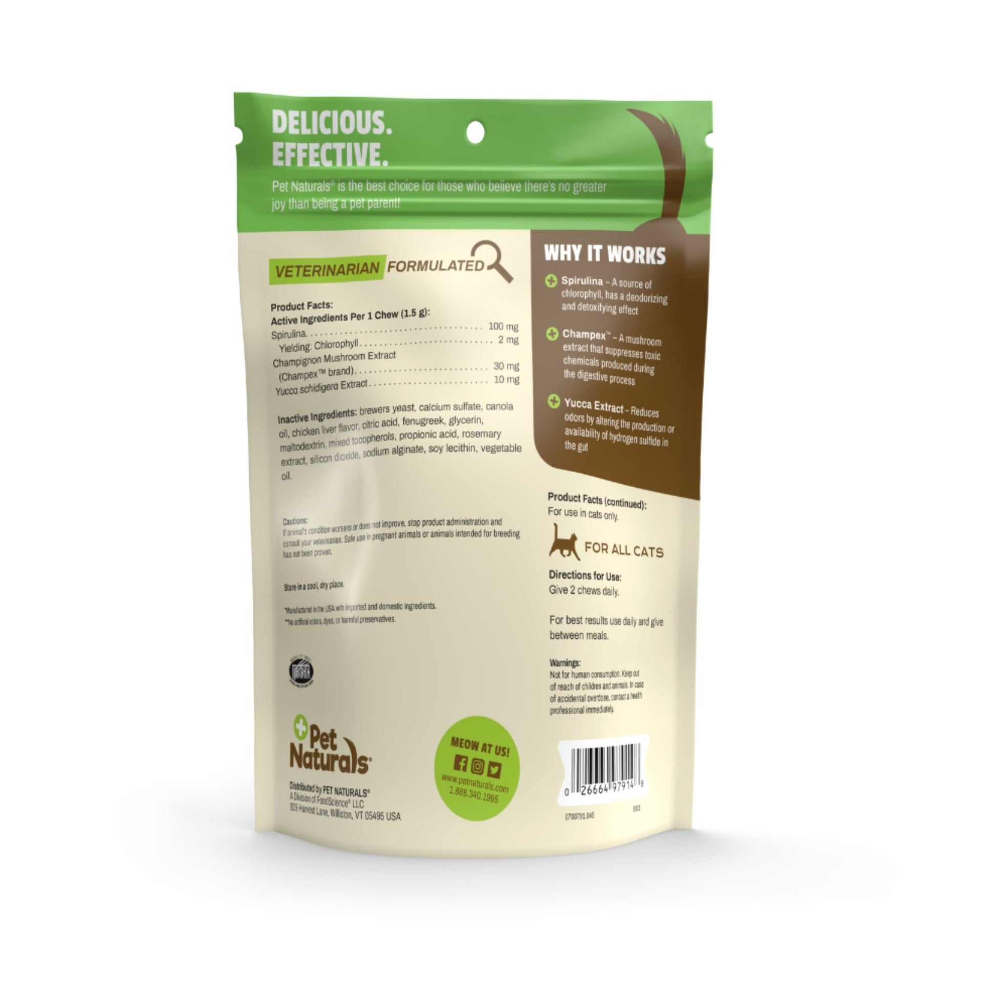 Pet Naturals Cat Clean Scat Soft Chews 45 ct, view 3