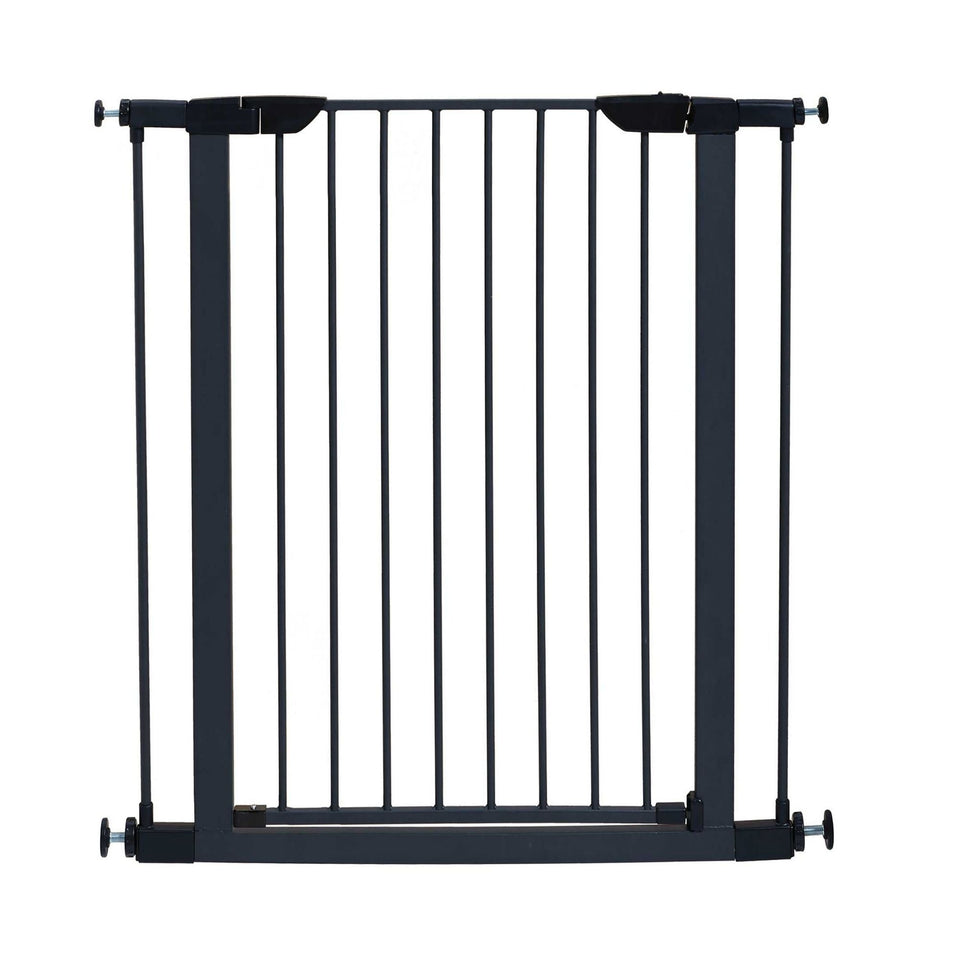 MidWest Homes for Pets Steel Pet Gate Graphite 1ea/39in.