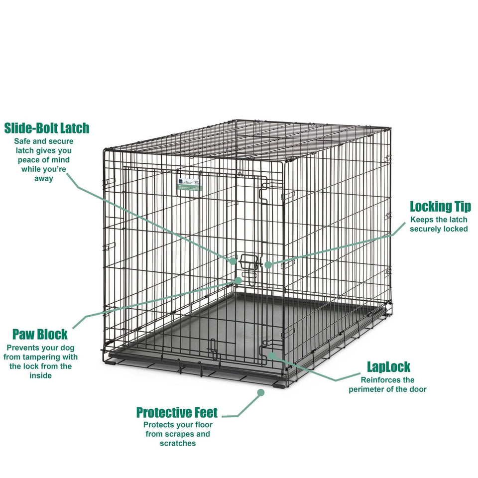 MidWest Homes for Pets Contour Single Door Dog Crate 1ea/42in.