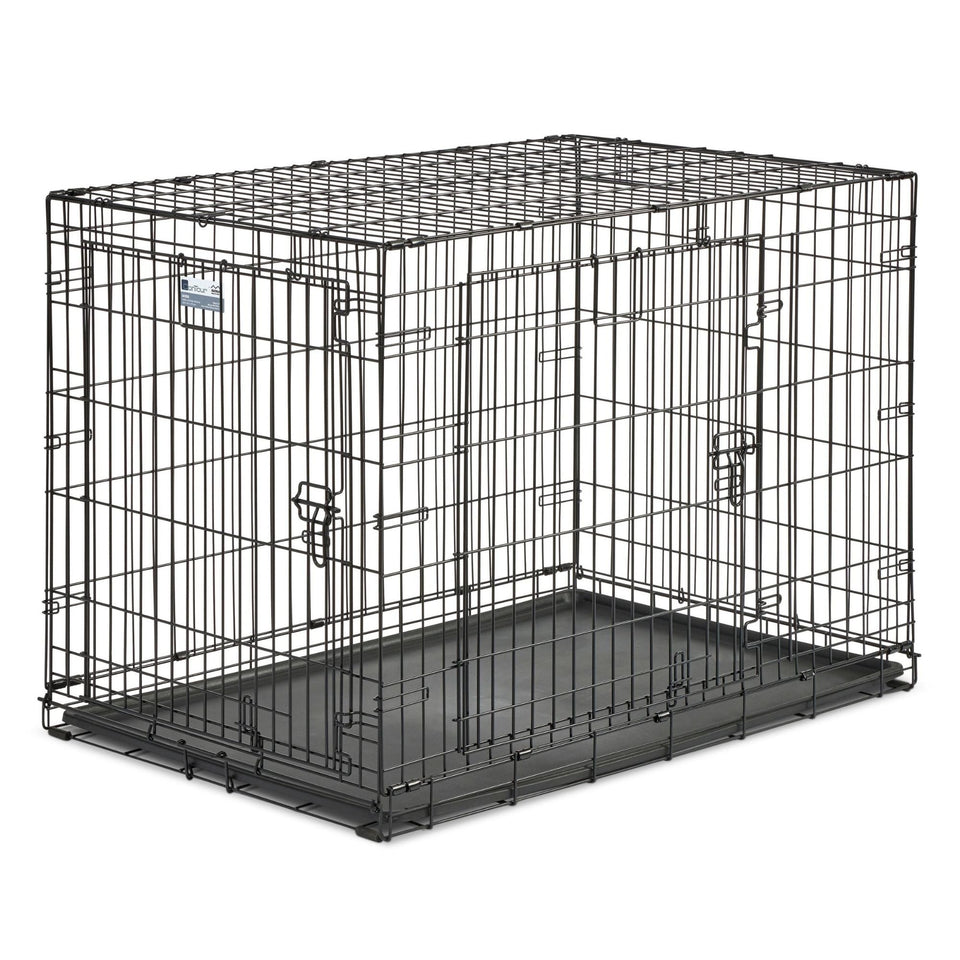MidWest Homes for Pets Contour Double Door Dog Crate 1ea/42in.