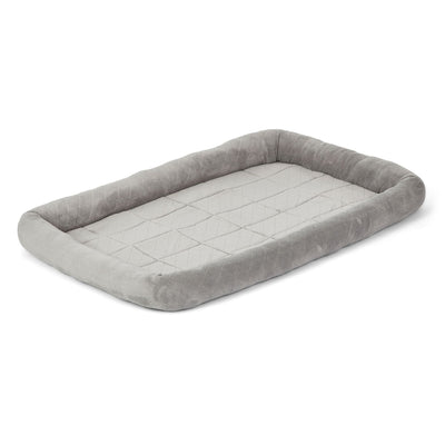 MidWest Homes for Pets Deluxe Diamond Stitch Pet Dog Bed Gray 1ea/48in.
