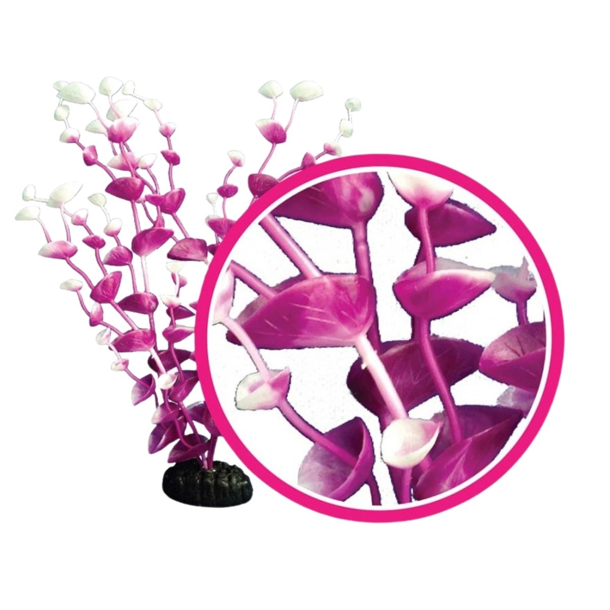 Weco Products Dream Series Tulips Aquarium Plant Magenta, 1ea/9 in - Pets Perfect