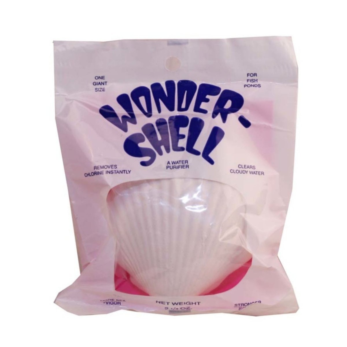 Weco Products Wonder Shell Natural Minerals for Ponds White, 1ea/2.25 oz, Giant - Pets Perfect