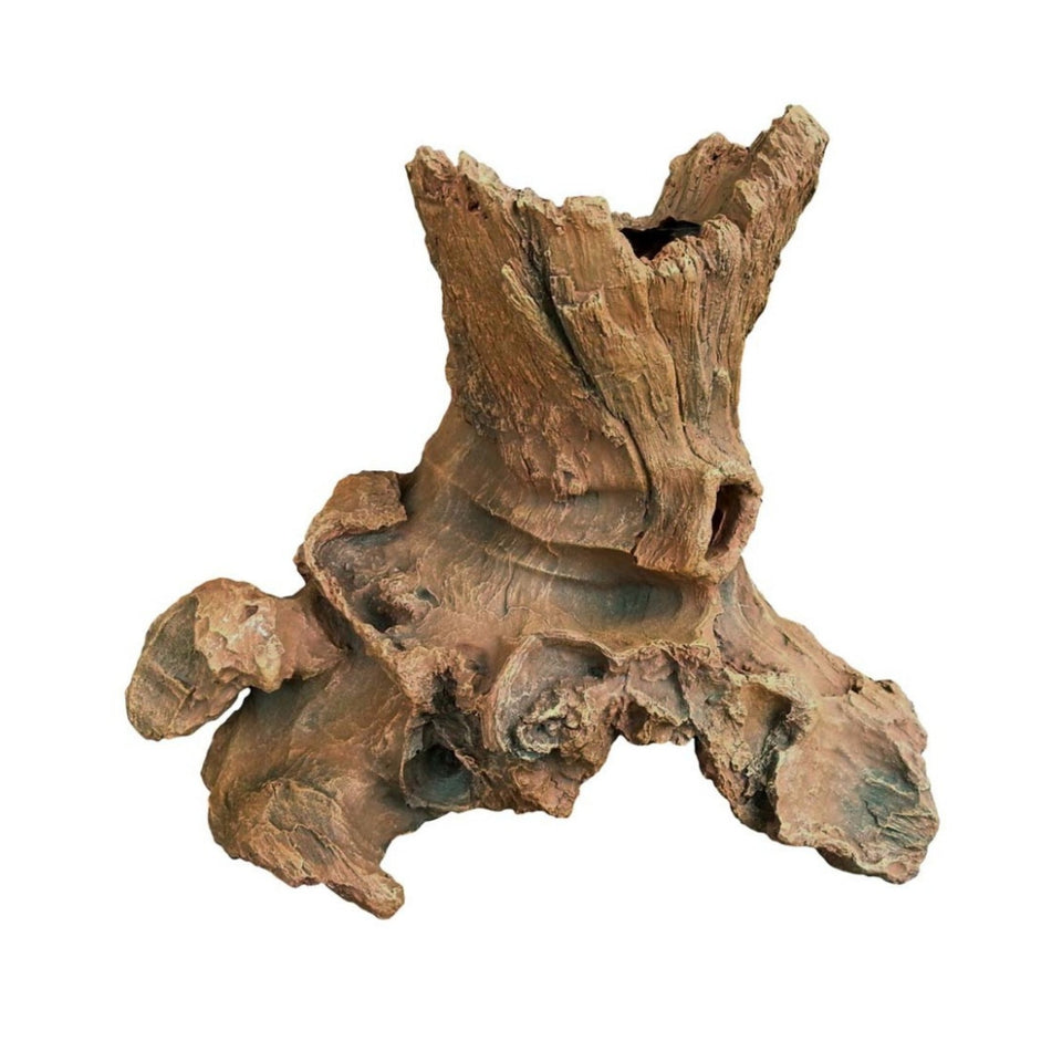 Weco Products Wecorama Aquarama African Wood Hollow Brown, 1ea/MD
