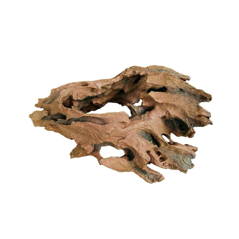 Weco Wecorama Aquarama African Wood Hollow Brown, 10 in, Large