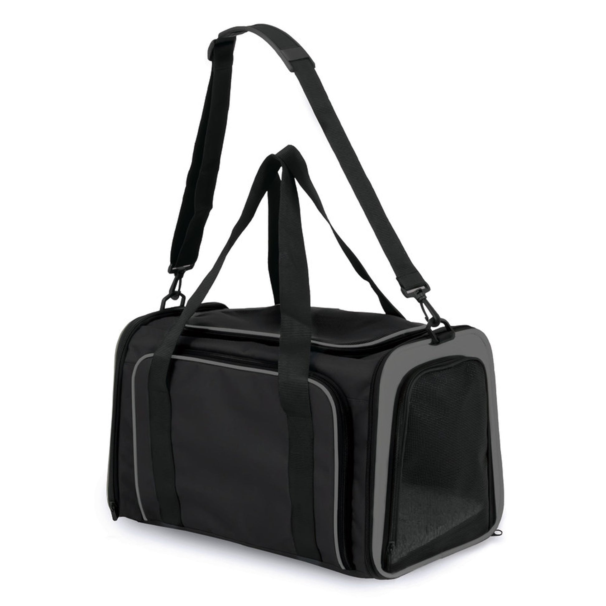 Petmate See & Extend Dog Carrier Black, 18 in