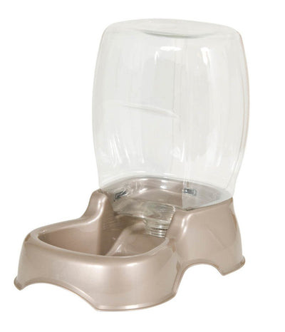 Petmate Pet Cafe Waterer Pearl Tan Small - Pets Perfect