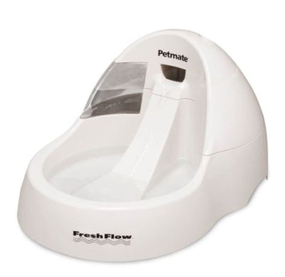 Aspen Pet Cool Flow Dog Water Fountain White Medium