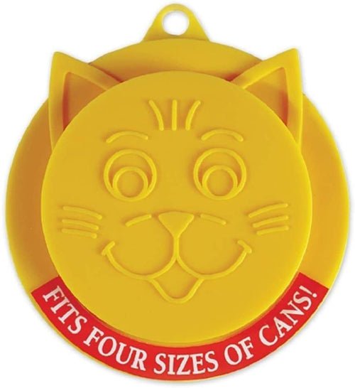 Petmate Kitty Kaps Pet Food Can Topper Clipstrip Display Assorted 12ea/One Size, 12 ct - Pets Perfect