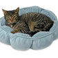Aspen Puffy Round Pet Bed Assorted 1ea/18 in - Pets Perfect