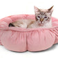 Aspen Puffy Round Pet Bed Assorted 1ea/18 in - Pets Perfect