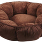 Aspen Puffy Round Pet Bed Assorted 1ea/18 in - Pets Perfect