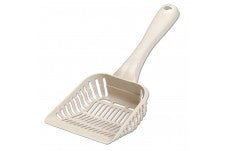 Petmate Cat Litter Scoop with Microban Bleached Linen 1ea/Giant - Pets Perfect