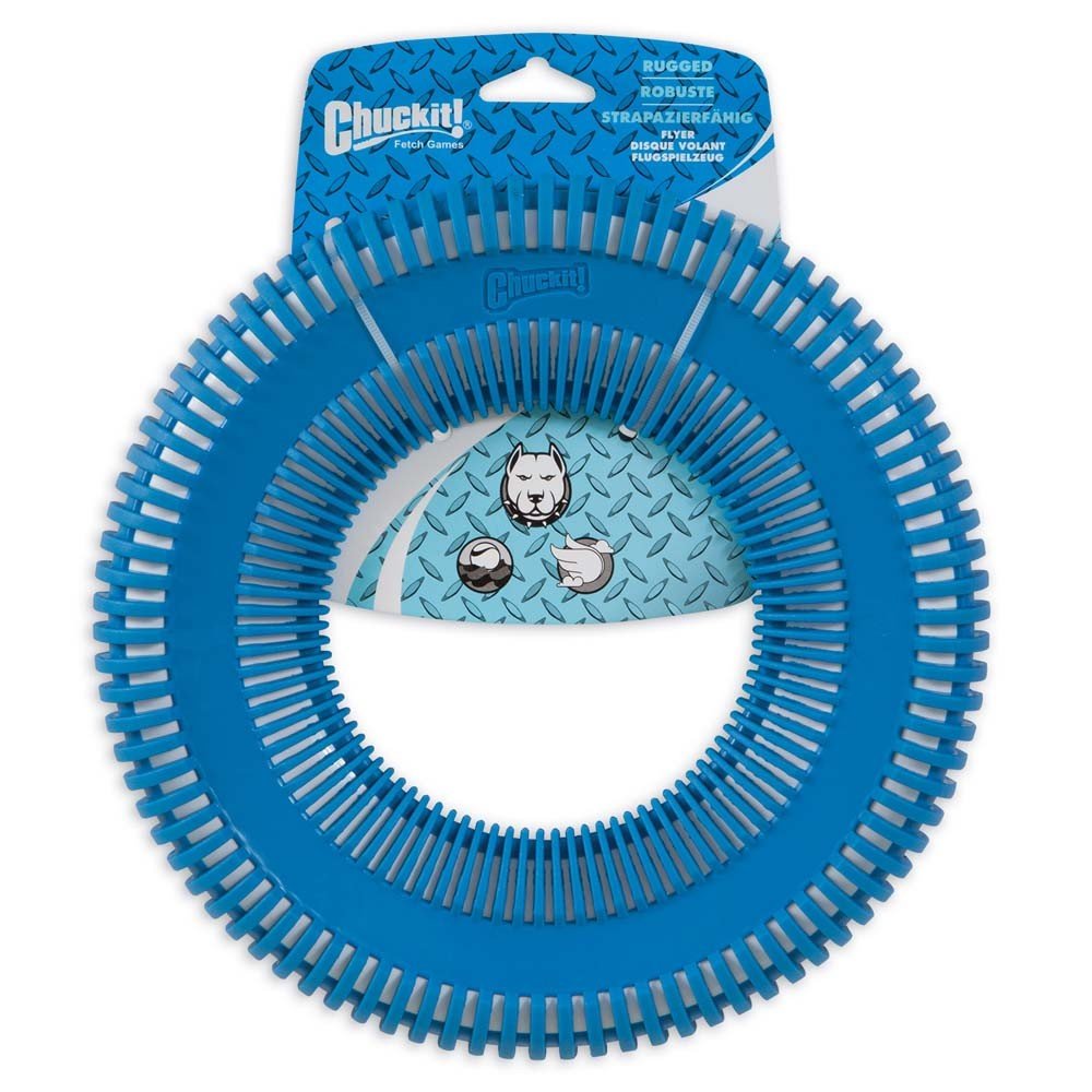 Chuckit! Rugged Flyer Disc Dog Toy Assorted 1ea/MD - Pets Perfect