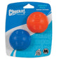 Chuckit! Strato Ball Dog Toy Blue/Orange 1ea/2 pk, SM