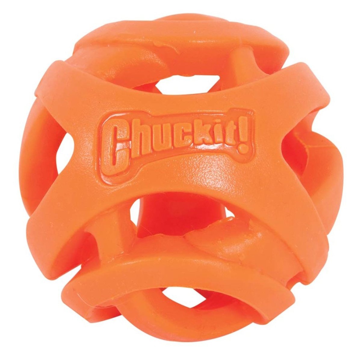Chuckit! Breathe Right Dog Toy Fetch Ball Orange 1ea/MD - Pets Perfect