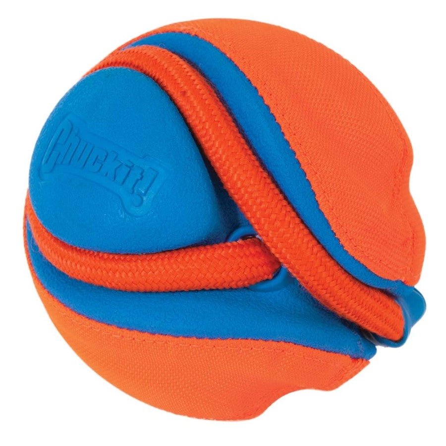 Chuckit! Rope Fetch Orange 1ea/22.5 in, One Size - Pets Perfect