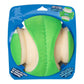Chuckit! Kick Fetch Dog Toy Max Glow Green/White 1ea/LG - Pets Perfect