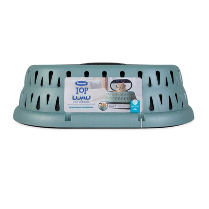 Petmate Top Load Cat Kennel Green Frost 1ea/19 in - Pets Perfect