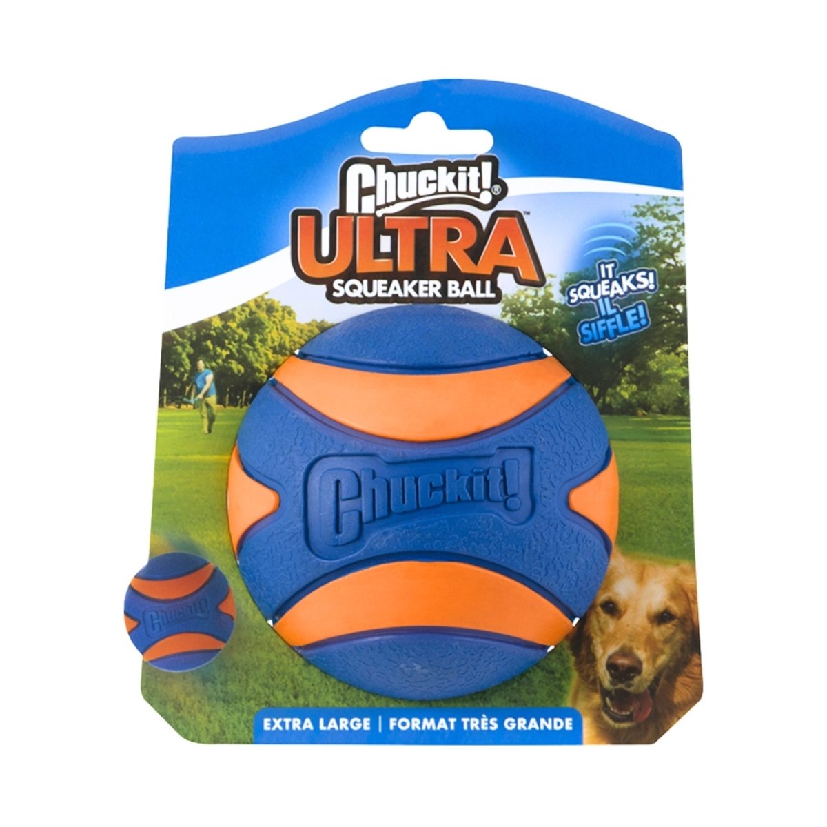 Chuckit Dog Ultra Squeaker Ball XLarge - Pets Perfect