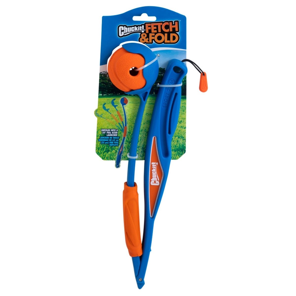 Chuckit! Fetch & Fold Launcher 1ea/One Size - Pets Perfect