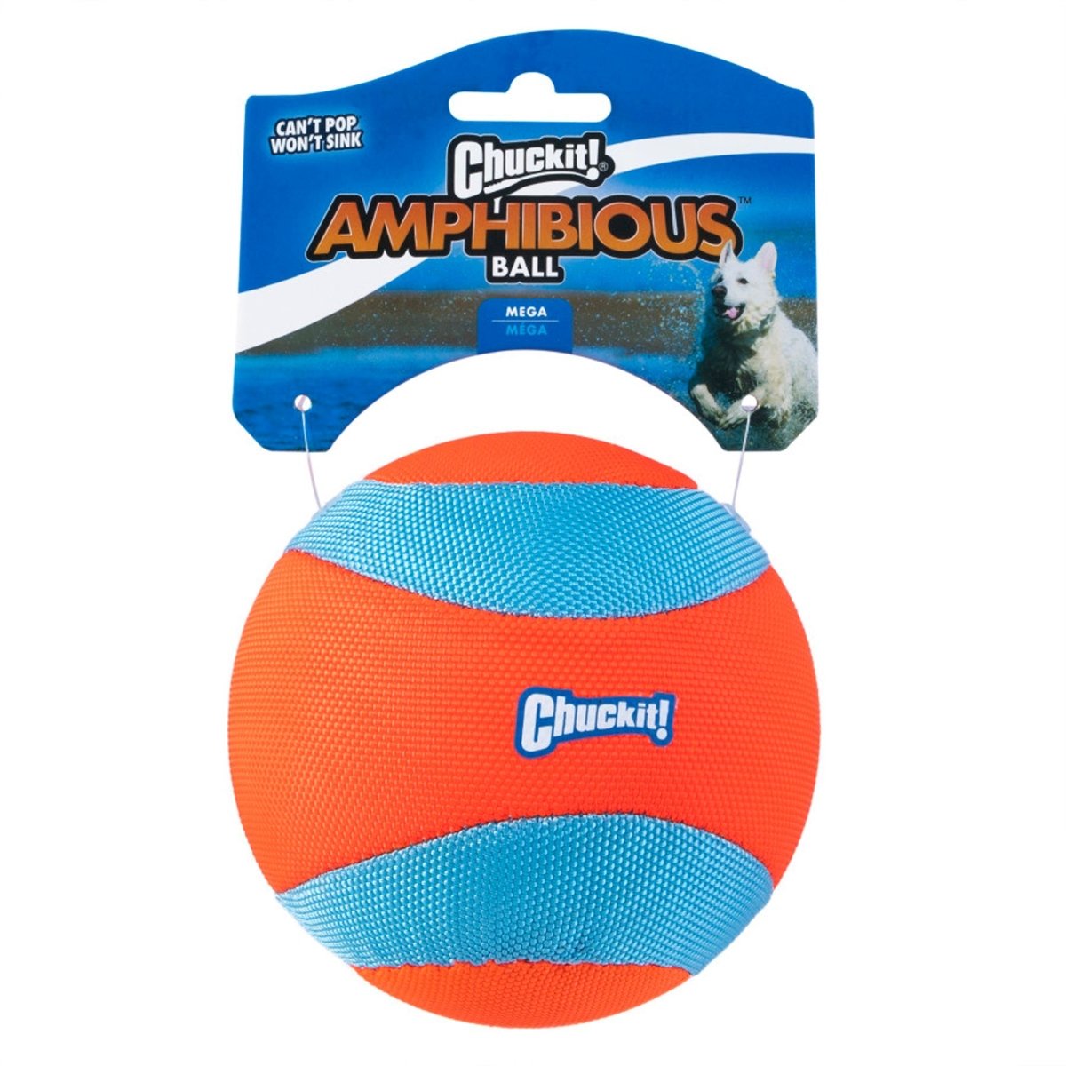 Chuckit! Mega Amphibious Ball Dog Toy 1ea/LG - Pets Perfect