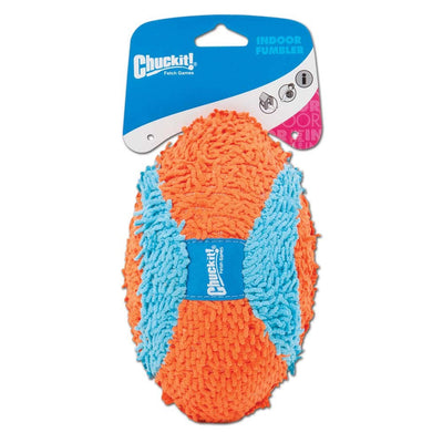 Chuckit! Indoor Fumbler Dog Toy Blue/Orange Medium
