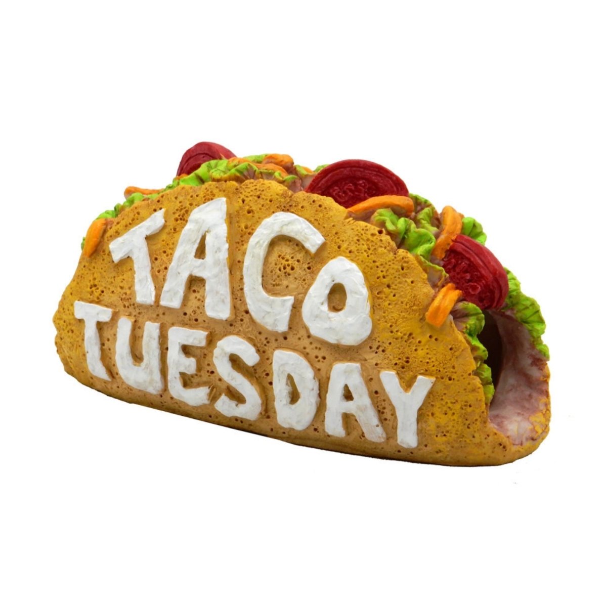 Blue Ribbon Pet Products Exotic Environments Taco Tuesday Hideaway Aquarium Ornament 1ea/SM - Pets Perfect