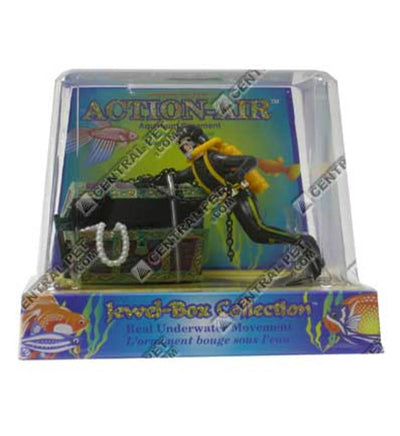Penn-Plax Treasure Diver Air Ornament