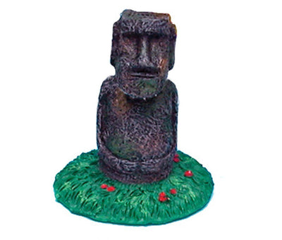 Penn-Plax Easter Island Statue Multi-Color, 2.5 in, Mini