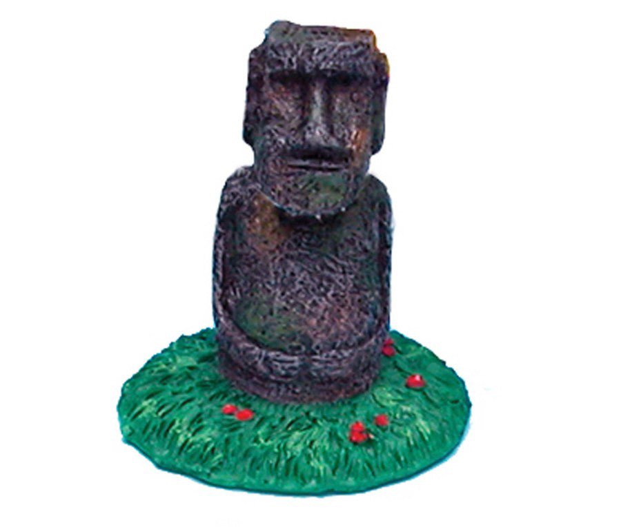Penn-Plax Easter Island Statue Multi-Color, 2.5 in, Mini