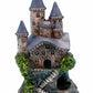 Penn - Plax Magic Castle Aquarium Ornament Brown/Grey 1ea/4 in, Mini - Pets Perfect