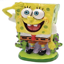 SpongeBob Square Pants Aquarium Ornament Multi - Color 1ea/2 in, Mini - Pets Perfect