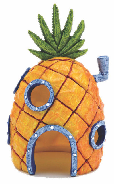 Penn-Plax Sponge Pineapple House Ornament