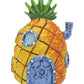 SpongeBob Pineapple Home Aquarium Ornament Orange, Grey, Green 1ea/2 in, Mini - Pets Perfect
