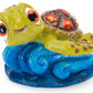 Disney Squirt Aquarium Statue Green, Brown, Blue 1ea/1.25 in, Mini - Pets Perfect