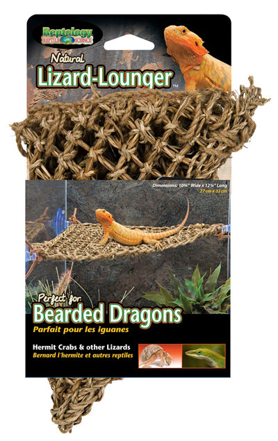 Penn-Plax Corner Lizard Lounger Climbing and Resting Mat Brown 15 In X 8 In, Small