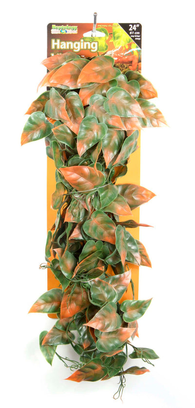 Penn-Plax Reptile Vine, Green, Brown, 24 in