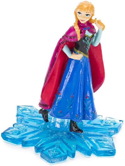 Disney Frozen Anna Resin Ornament Blue/Pink, 4.5 in, Large