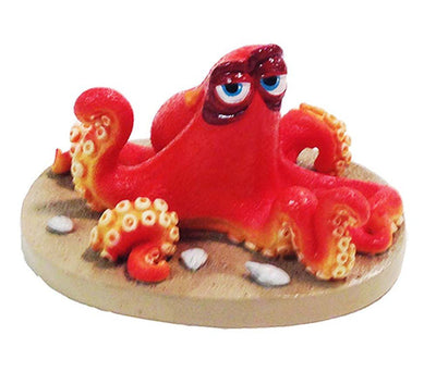 Disney Finding Dory Hank the Octopus on the Sand Statue Beige/Orange