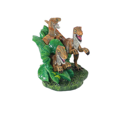 Penn-Plax Jurassic Park Aquarium Velociraptors Decor Mini - Pets Perfect