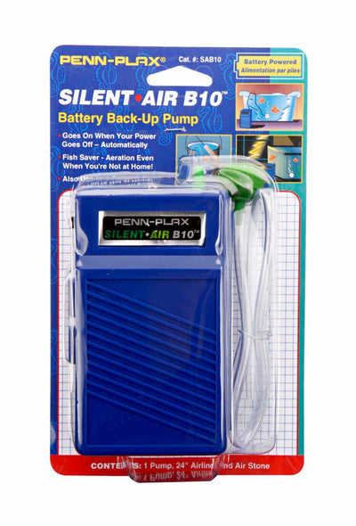 Penn-Plax Silent Air B10 Battery Air Pump