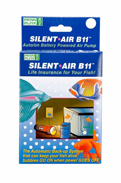 Penn-Plax Silent Air B11 Battery Air Pump